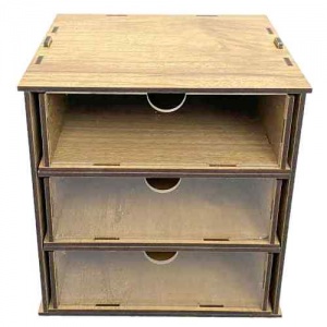 Stackable Drawer Making Kit Stackable Storage Kit - Single - 3 Drawers